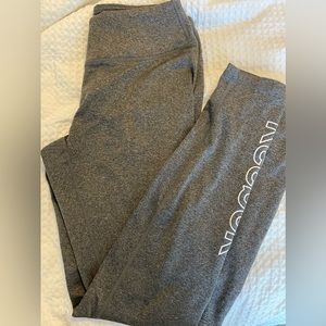 REEBOK Full Length Athletic Leggings - Charcoal
